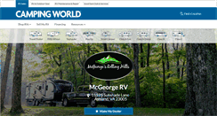 Desktop Screenshot of mcgeorgerv.com